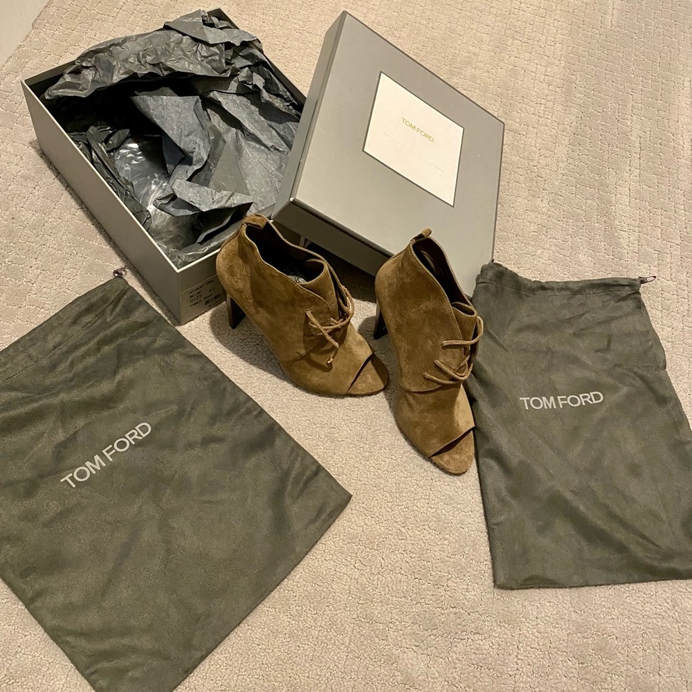 Brand New Tom Ford open toe boots